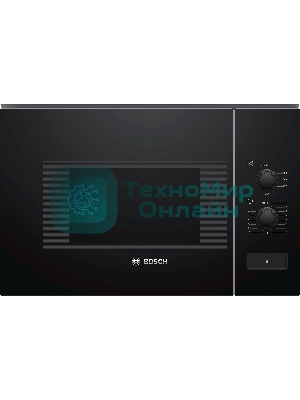 Микроволновая печь встраиваемая Bosch BFL520MB0, черный