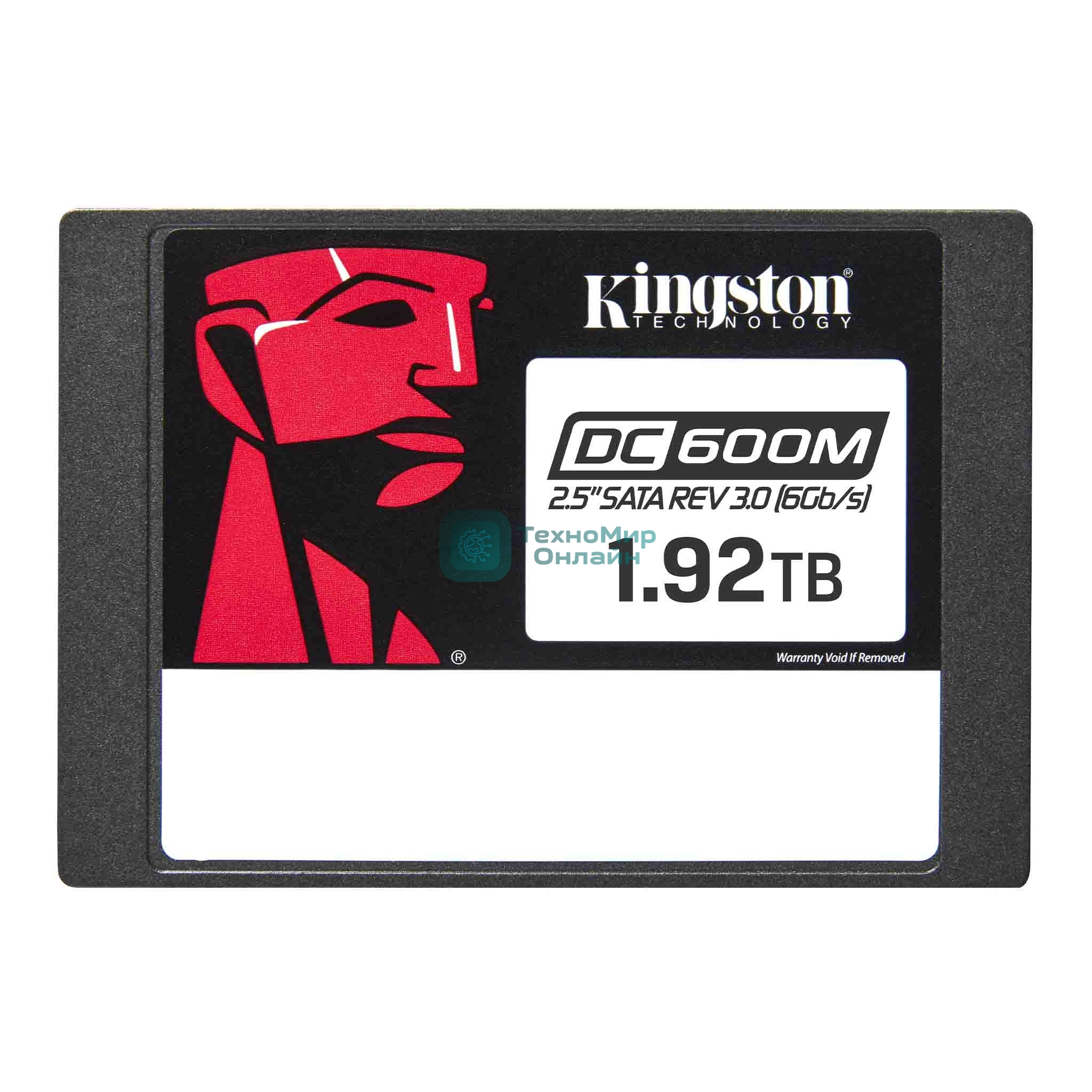 Накопитель SSD Kingston DC600M, 1920Gb, SATA III, 2.5