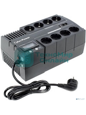 Источник бесперебойного питания CyberPower BR1200ELCD 1200VA/720W USB/RJ11/45 (4+4 EURO)