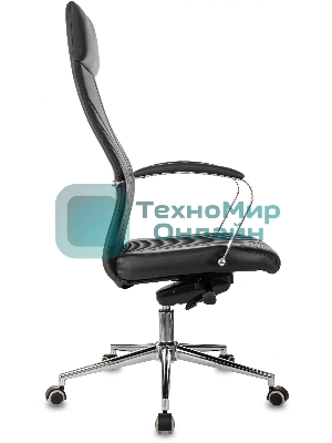 Кресло Бюрократ CH-610SL-Lux черный, экокожа