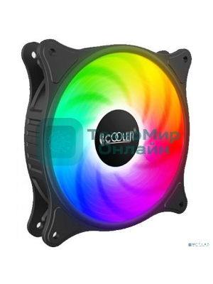 Вентилятор для корпуса PCCooler FX-120-3 черный, 120 мм, 1200 об/мин, 18 дБ, 3 pin