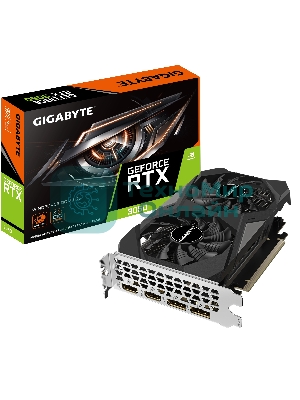 Видеокарта Gigabyte GV-N3050WF2OCV2-6GD PCI-E 4.0 96bit GDDR6 1470/14000 HDMIx2 DPx2 HDCP Ret