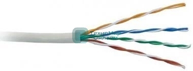 Кабель информационный Lanmaster LAN-6AFTP-LSZH-GY кат.6A FTP 4 пары 23AWG LSZH внутренний 305м серый