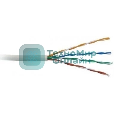 Кабель информационный Lanmaster LAN-6AFTP-LSZH-GY кат.6A FTP 4 пары 23AWG LSZH внутренний 305м серый