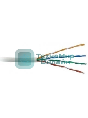 Кабель информационный Lanmaster LAN-6AFTP-LSZH-GY кат.6A FTP 4 пары 23AWG LSZH внутренний 305м серый