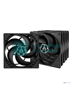 Вентилятор для корпуса Arctic P14 Value Pack черный, 140 мм, 1700 об/мин, 24.5 дБ, 3 pin
