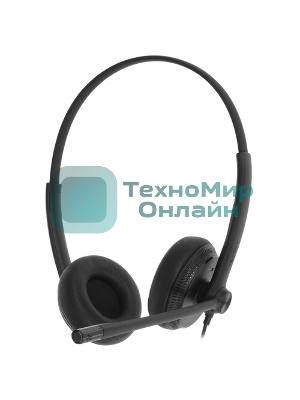 Гарнитура Yealink YHS34 Dual чёрный, проводная