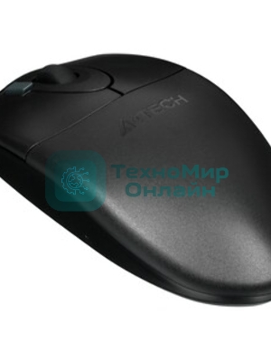 Мышь проводная A4Tech OP-620DS черный, 1000 dpi, USB, кнопки - 4