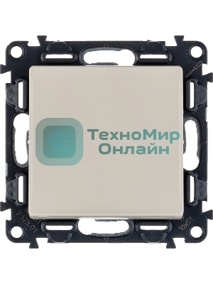 Механизм выключателя 1-кл. СП Valena Life 10А IP20 250 В 10АХ с лицевой панелью; безвинтовые зажимы сл. кость Legrand 752501