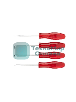 Набор крюков Matrix для слесарных работ, 4 шт.