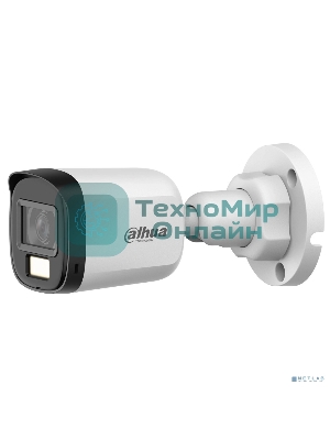 Камера видеонаблюдения аналоговая Dahua DH-HAC-B1A21P-U-IL-0280B 2.8-2.8мм цв.