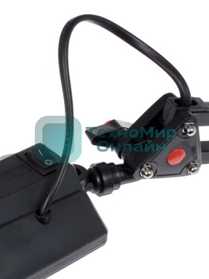 Лампа настольная Camelion KD-017A С0211W черный в к-те база+струбцина