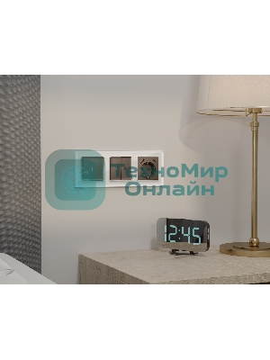 Комплект механизма электрической розетки ALFA Темная бронза матовый 2USB A+C 20W (быстрая зарядка) с/з QUANT (AP6400, VM160) MA640010