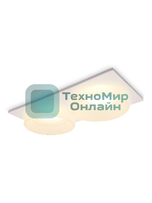 Светильник Ambrella light TN1317/2 SWH/FR белый песок/белый матовый GU5.3 182*92*45