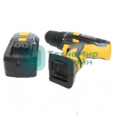 Дрель аккумуляторная КАЛИБР ДА-18-2А+ 18 в ni-cd 0 - 550об/мин 22 нм 0.8-10мм 2аккум. коробка