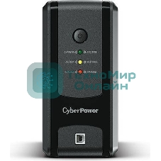 Источник бесперебойного питания CyberPower Line-Interactive UT850EG, 850VA/425W, USB/RJ11/45, (3 EURO)