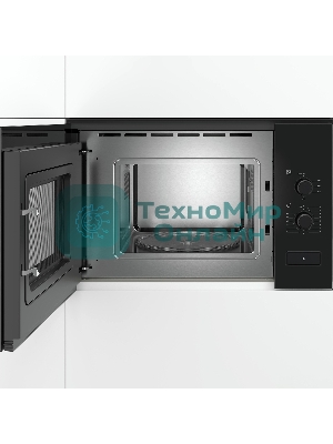 Микроволновая печь встраиваемая Bosch BFL520MB0, черный