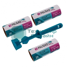 Набор Palisad Home: чистящий ролик для одежды с двумя сменными блоками 20 слоев