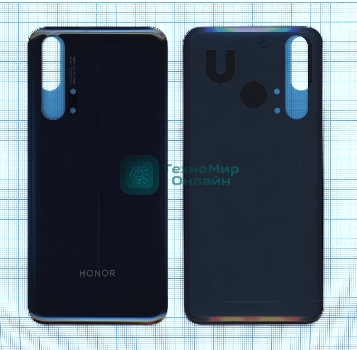 Задняя крышка для Huawei Honor 20 Pro бирюзовый