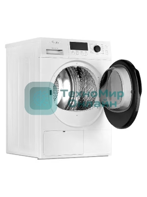 Сушильная машина MONSHER MDM 631 Blanc белый, 8 кг, сушка - тепловой насос, программ - 16, 59.5 x 84.5 x 62.5 см