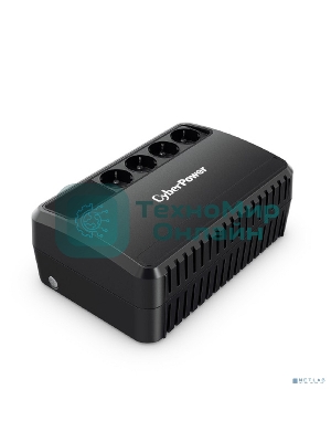 Источник бесперебойного питания CyberPower BU850E NEW ИБП Line-Interactive, 850VA/425W, 4 EURO), 12В/7,2 А·ч х 1