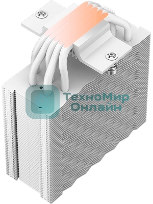 Кулер для процессора PCCooler RZ500 белый 120мм алюминий+медь 2200rpm 32db 4-pin 250W 155мм