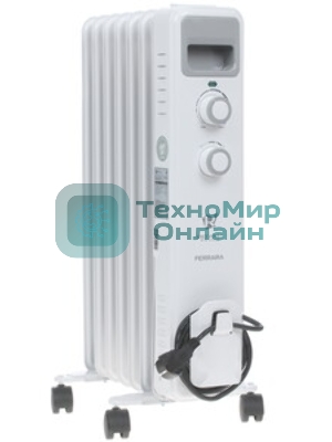 Радиатор масляный Royal Clima ROR-FR7-1500M 1500Вт белый/черный