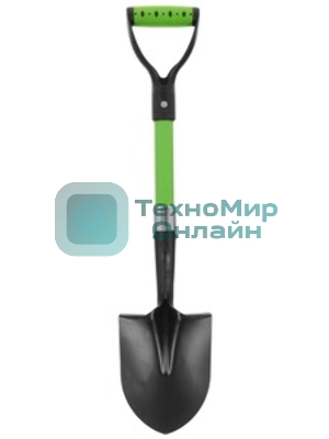 Лопата Сибртех штыковая, металлический черенок, прямоугольная