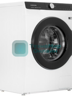 Стиральная машина Samsung WW80AG6S28AELD белый, загрузка фронтальная 8 кг, 1200 об/мин, класс A