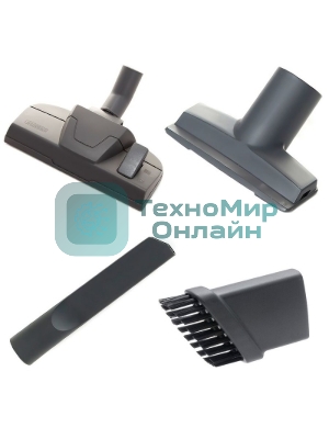 Пылесос Thomas DryBOX черный/синий, 300/1700Вт, уборка сухая, пылесборник контейнер 2.1 л