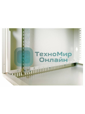 Шкаф телеком. настенный разборный 12U (600х650) дверь стекло (ШРН-Э-12.650)