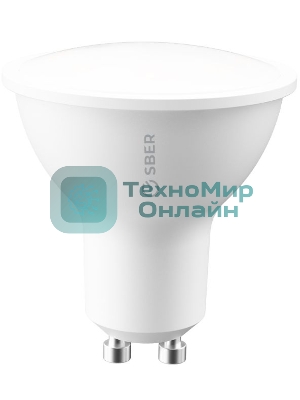 Умная лампа Sber SBDV-00024 GU10 5.5Вт 450lm