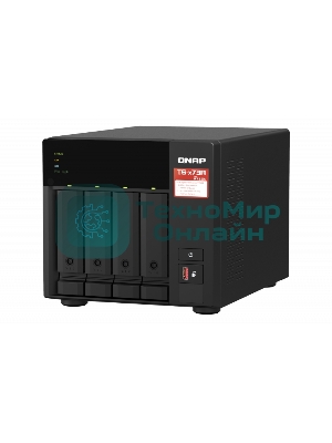 Сетевое хранилище NAS Qnap TS-473A-8G 4-bay Ryzen V1500B