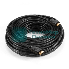 Кабель HDMI ExeGate EX-CC-HDMI-30.0 (19M/19M, 30м, v1.4b, позолоченные контакты)