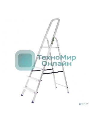 Стремянка Сибртех ступеней алюминиевая