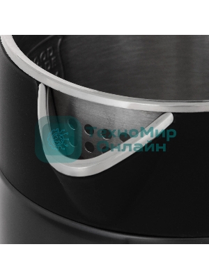 Чайник электрический Midea 1.5л, 2200 Вт, черный