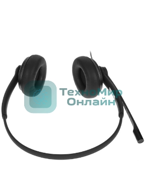 Гарнитура Yealink YHS34 Dual чёрный, проводная