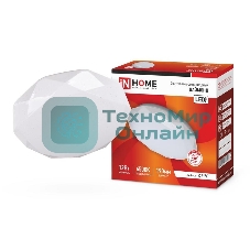 Светильник светодиодный DECO ДАЙМОНД 12Вт 230В 6500К 780лм 190мм IN HOME 4690612033617