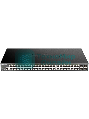 Коммутатор D-Link DGS-1250-52X/A1A 48G 4SFP+ управляемый