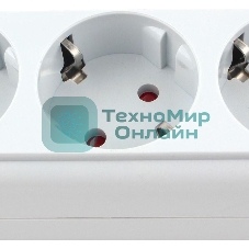 Фильтр-удлинитель PowerCube PRO (SPL(5+1)-16B-P-5М) 5.0 м, LC контур - подавление В/Ч помех, 16А/3,5 кВт