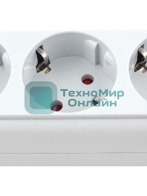 Фильтр-удлинитель PowerCube PRO (SPL(5+1)-16B-P-5М) 5.0 м, LC контур - подавление В/Ч помех, 16А/3,5 кВт