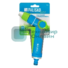 Пистолет-распылитель LUXE Palisad регулируемый, металлический, с курком