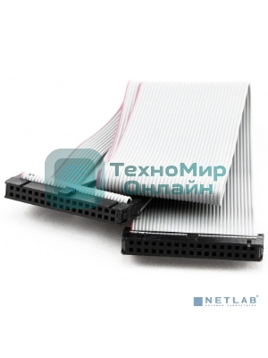 Шлейф IDE UDMA33 Cablexpert CC-IDE/33, 2 устр., 40 жил, 50 см, пакет