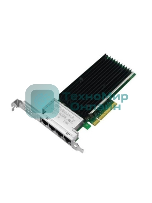 Сетевая карта PCIe x8 10G Quad Port Copper Network Card