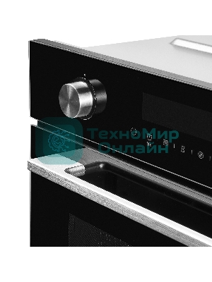 Компактный духовой шкаф с функцией СВЧ Maunfeld MCMO5015MFB