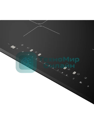 Варочная поверхность Kuppersberg/Варочная поверхность Kuppersberg, индукция, High-Tech, 9 уровней мощности, inverter, таймер, пауза, Booster, автоматическое отключение, Flexi-zone, слайдерное управление, поддержание тепла, черный