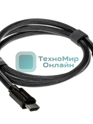 Кабель аудио-видео Buro HDMI (m)/HDMI (m) 1м. черный