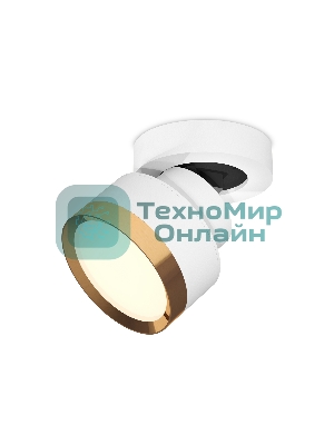 Светильник Ambrella Light XM8101004 SWH/PYG белый песок/золото желтое полированное GX53 (A2228, A2105, C8101, N8124)