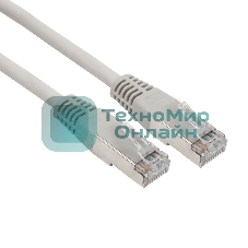 Пaтч-корд Rexant F/UTP, cat.6, RJ45-RJ45, экранированный, PVC серый, 5м