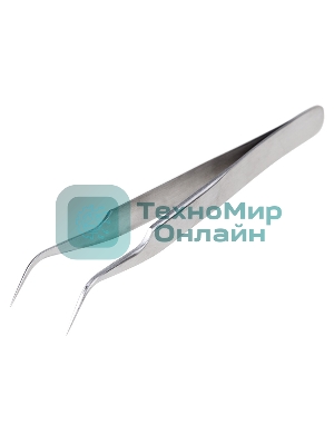 Пинцет изогнутый Rexant узкий 125 мм (блистер)